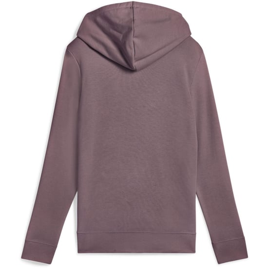 Women's Puma No. 1 Logo Tech Fleece Overhead Hoodie in Raisin - Image 2