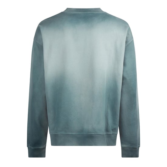 Men's Diesel S Boxt R4 Hoodie in Blue Mirage - Image 2