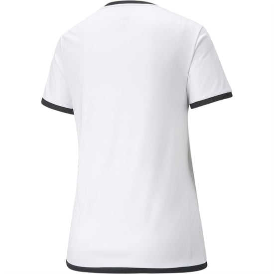 Women's Puma Teamliga Jersey W Referee Shirt in White/Black - Image 2
