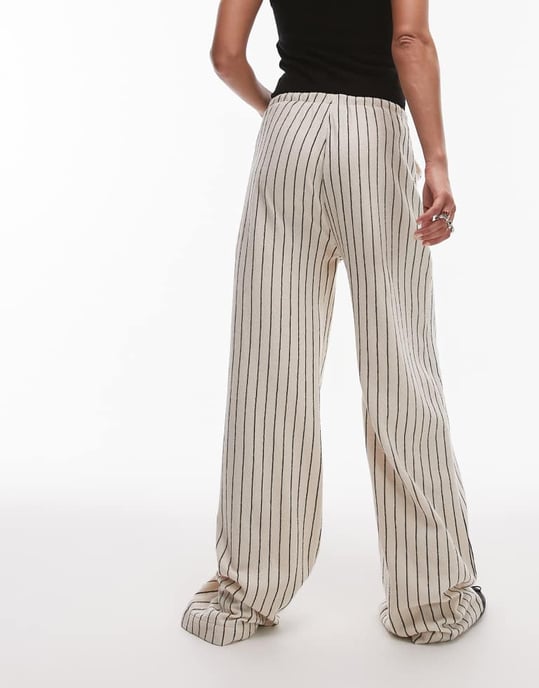 Topshop jerseyhandduk randbyxor i montryck - Image 4