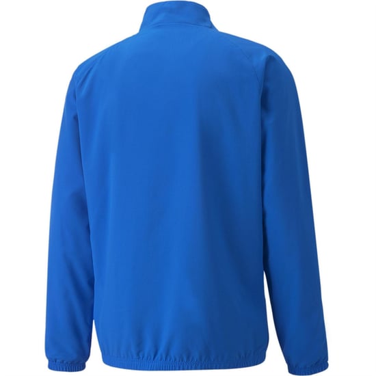 Men's Puma Teamliga Sideline Jacket Tracksuit Top in Elec Blue/White - Image 2