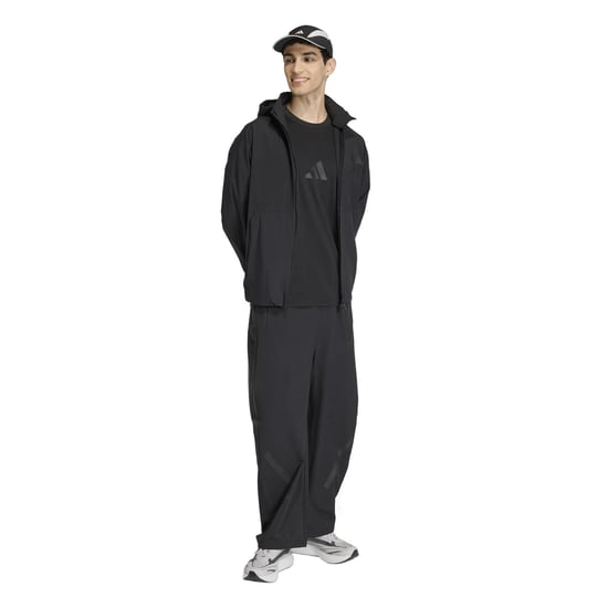 Men's adidas T M Z.n.e. wv in Black - Image 6