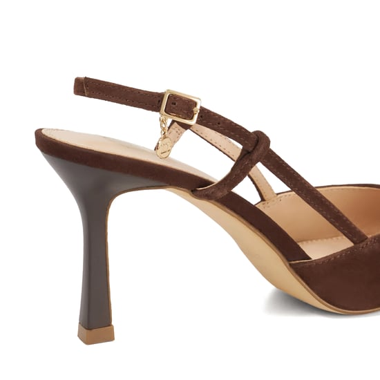 Dune Ladies Composure - Pointed Mid Heel Slingback Heels - Image 4