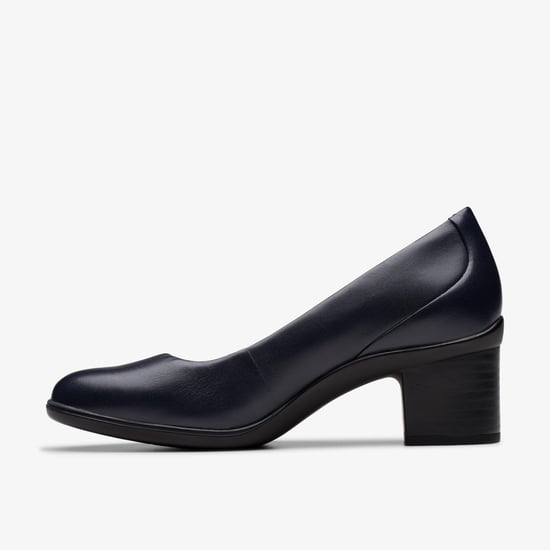 Shaya Poppy Navy Leather Schoenen - Image 2