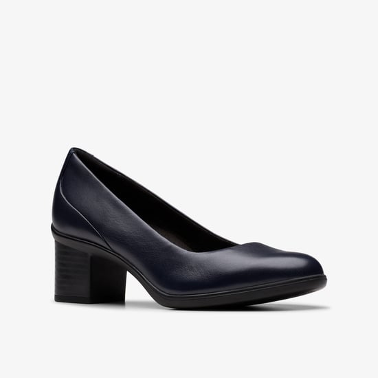 Shaya Poppy Navy Leather Schoenen - Image 4