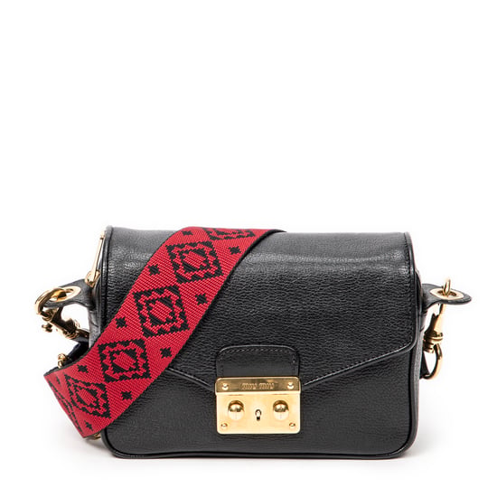 Pushlock Crossbody Shoulder Bag - Image 1