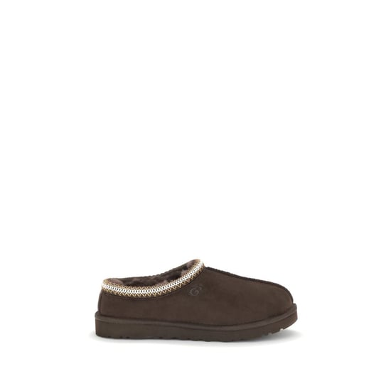 UGG Brown Leather Mules - Image 1