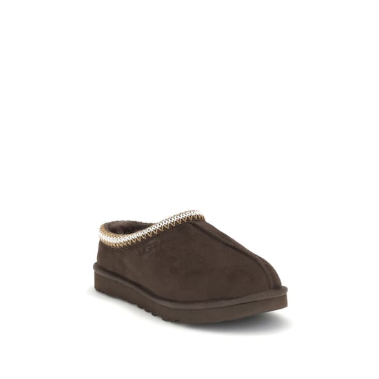 UGG Brown Leather Mules - Image 2