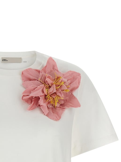 Tory Burch Multicolor Katoenen T-Shirt - Image 3