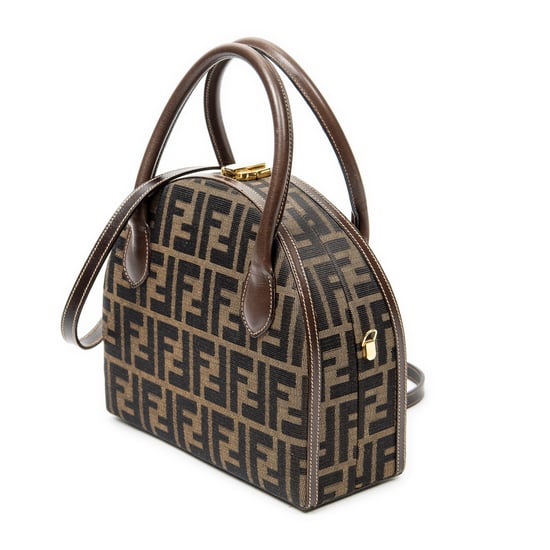 Vintage Half Moon Vanity Bag   Schoudertas - Image 2