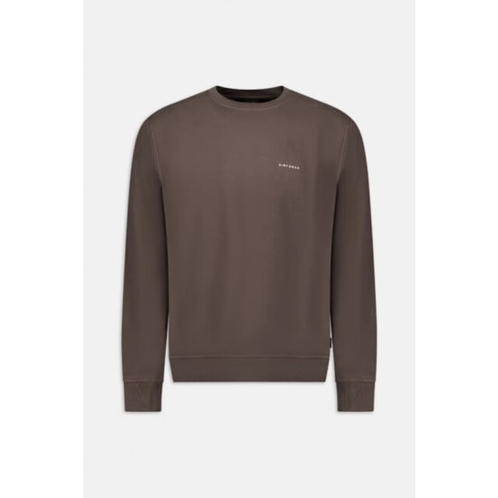 Airforce Gem1178 dark coffee white sweater airfo - Image 3