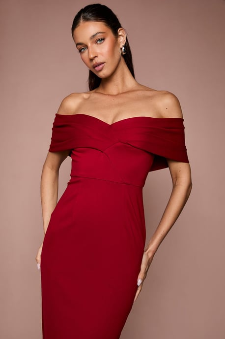 Bardot Ponte Column Midi Dress - Image 2