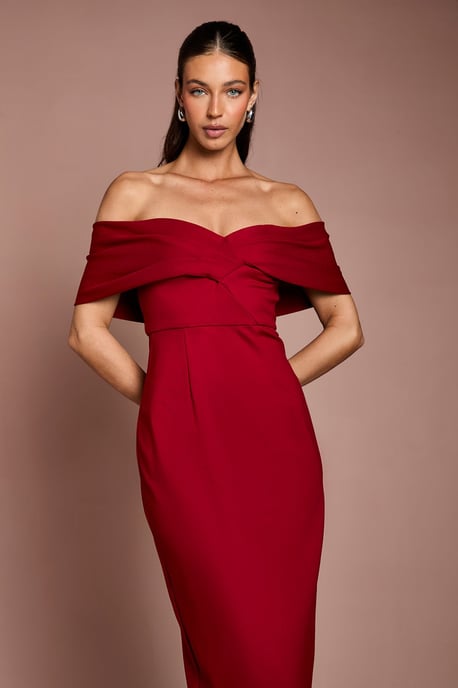 Bardot Ponte Column Midi Dress - Image 4