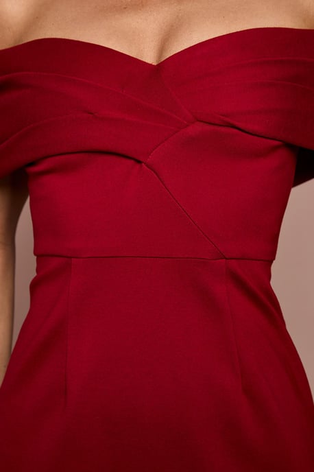 Bardot Ponte Column Midi Dress - Image 5