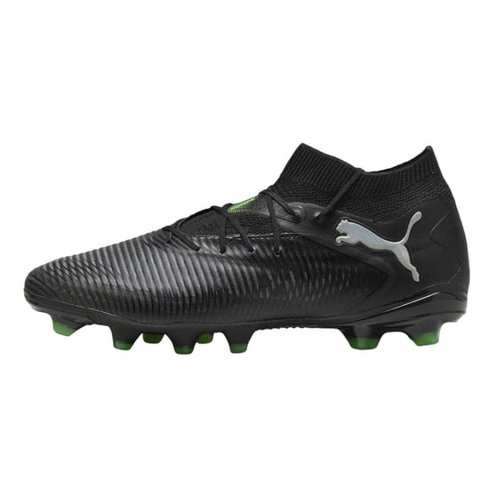 Puma Future 8 Pro voetbalschoenen voor heren, voor kunstgras (Zwart, Groen) - Image 2