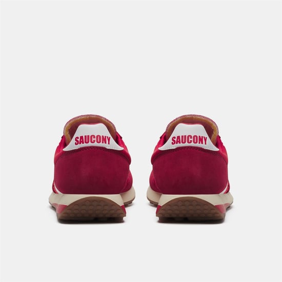 Saucony Unisex Adult 80 Suede Trainers (Red/White) - Image 4