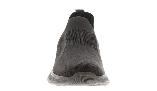 Focus Mens Trainers Breathable Knitted Textile Micah Slip On black - Image 3