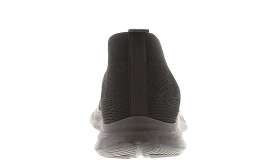 Focus Mens Trainers Breathable Knitted Textile Micah Slip On black - Image 4