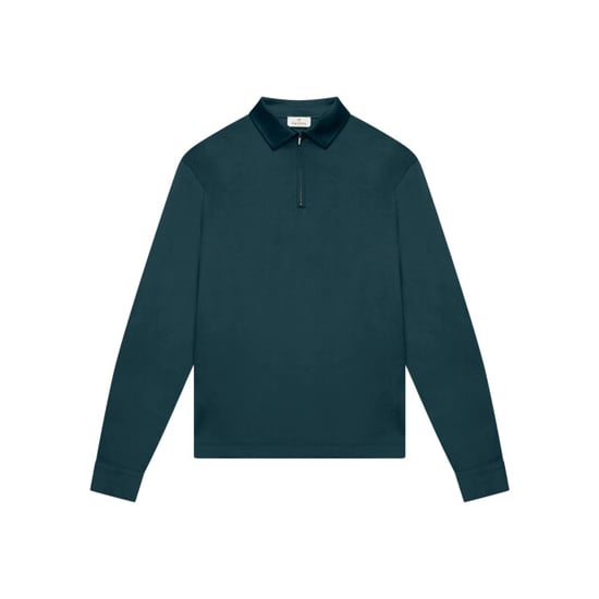 Valenza Supima polo zip collar l/s polos 1172 - Image 1
