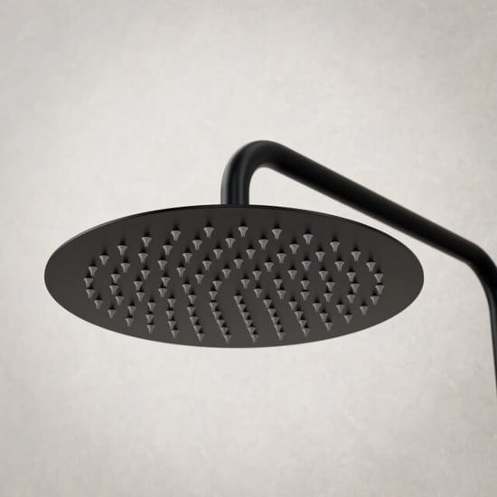 Mirlux Regendouche valo mat met thermostaatkraan 25 cm - Image 2