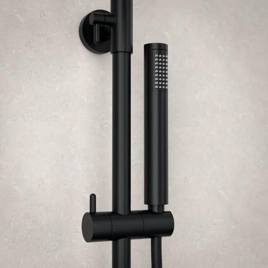 Mirlux Regendouche valo mat met thermostaatkraan 25 cm - Image 4