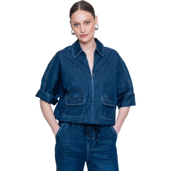 Geisha Top dark blue wash - Image 2