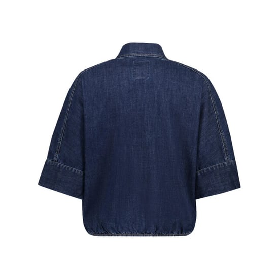 Geisha Top dark blue wash - Image 3
