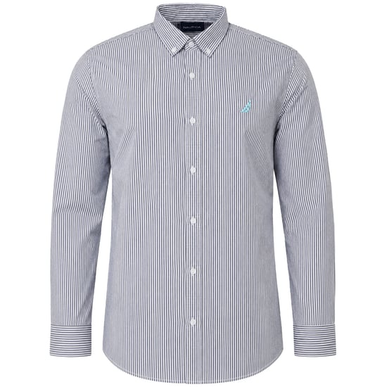 Nautica Paneo Mens Navy Shirt - Image 1