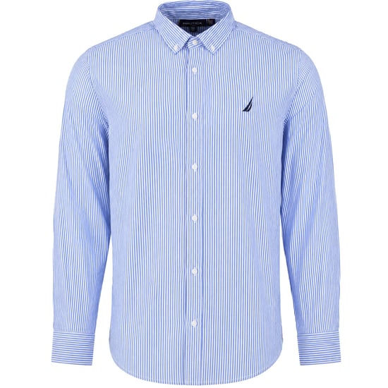 Nautica Paneo Mens Blue Shirt - Image 1