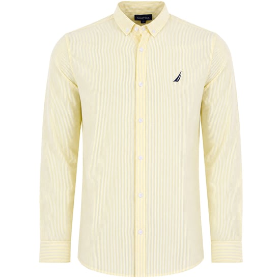 Nautica Paneo Mens Yellow Shirt - Image 1