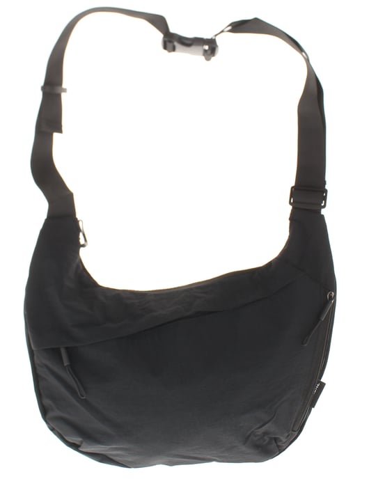 Womens Nylon Crossbody Bag Hallie Zip Fastening black - Image 1