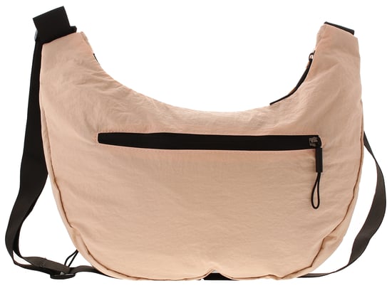 Womens Nylon Crossbody Bag Hallie Zip Fastening pink - Image 3