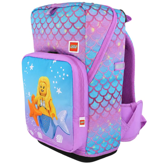 Lego 20L Mermaid Optimo Starter Kids Blue School Backpack - Image 2