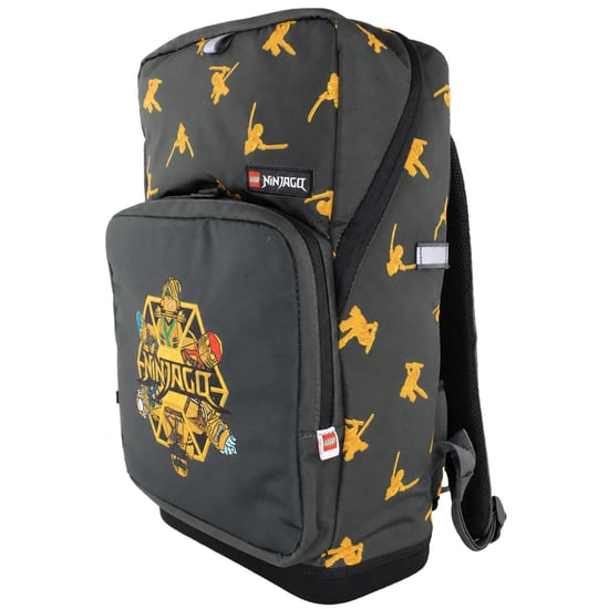 Lego 20L Ninjago Optimo Plus Kids Black/Yellow School Backpack - Image 2