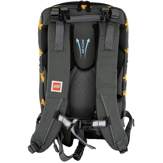 Lego 20L Ninjago Optimo Plus Kids Black/Yellow School Backpack - Image 3