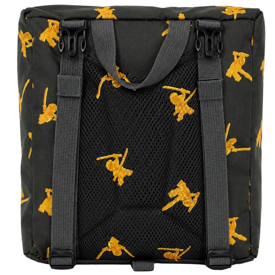 Lego 20L Ninjago Optimo Plus Kids Black/Yellow School Backpack - Image 5