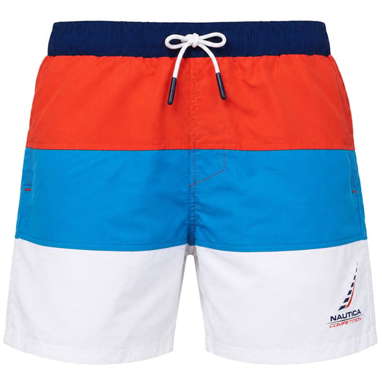 Nautica Bumpkin Mens Multicolour Swim Shorts - Image 1