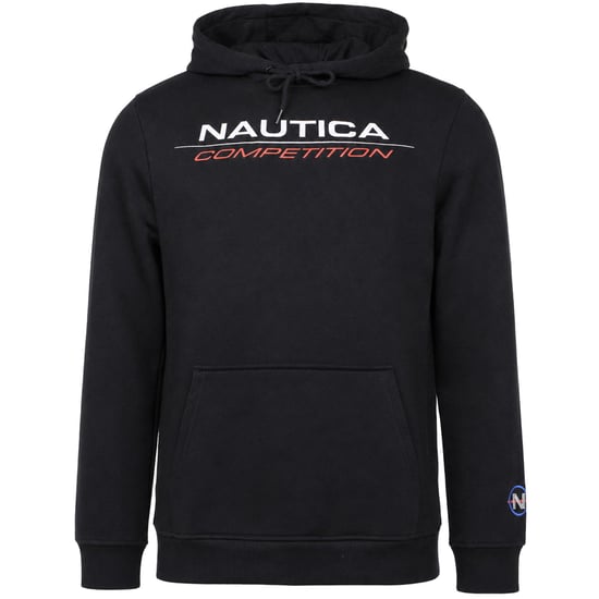 Nautica Convoy 2 Oh Mens Black Hoodie - Image 1