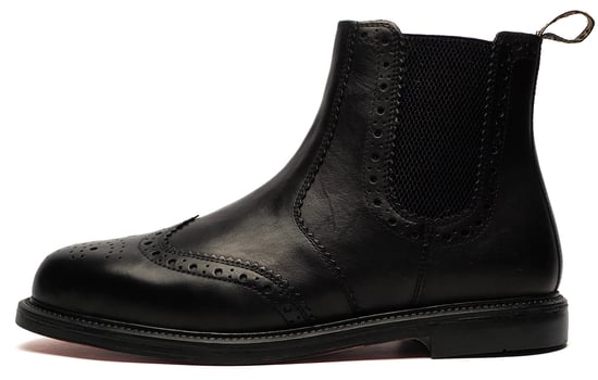Catesby England Dorian Mens Leather Brogue Boots - Image 1