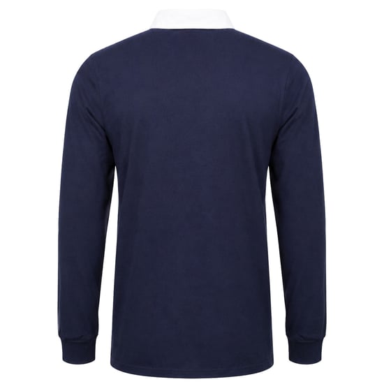 Nautica Murray Mens Dark Navy Rugby Shirt - Image 2