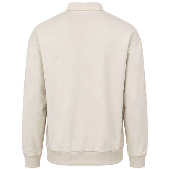 Nautica Colson Mens Ivory Polo Shirt - Image 2