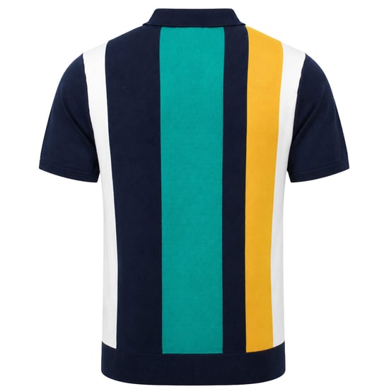 Nautica Hickory Knitwear Mens Multicolour Polo Shirt - Image 2