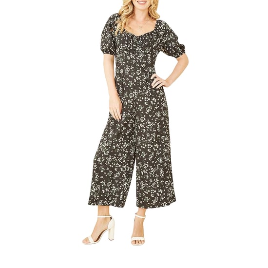 Mela London Womens/Ladies Daisy Sweetheart Jumpsuit (Black) - Image 4