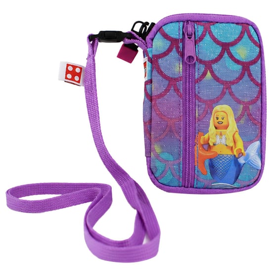Lego Mermaid Kids Pink Card Wallet - Image 1