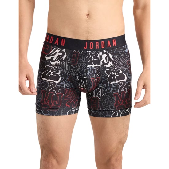 Nike Mens Boxer Brief Jordan Flight Stretch Micro Printed Dri-Fit Soft Underwear - Image 4