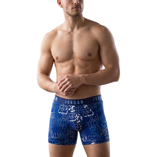 Nike Mens Boxer Brief Jordan Flight Stretch Micro Printed Dri-Fit Soft Underwear - Image 5