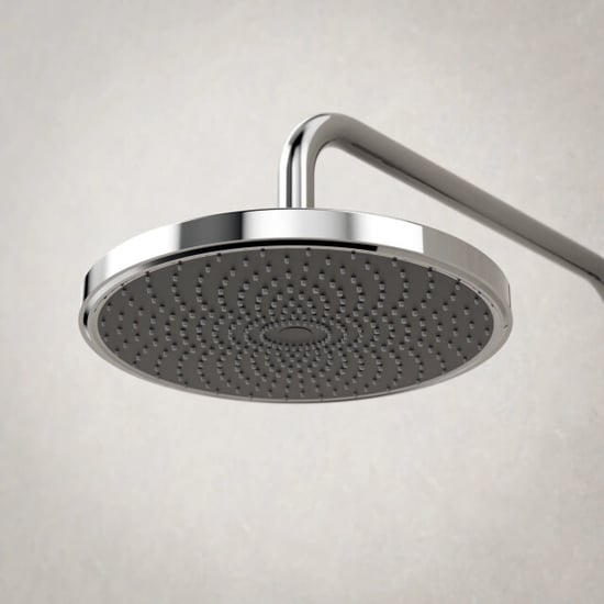 Mirlux Regendouche luno chroom met thermostaatkraan 22 cm - Image 6