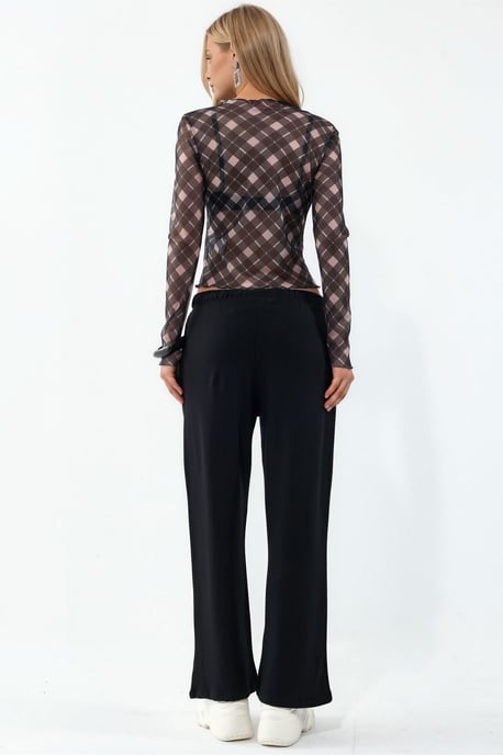 Women’s Flare-leg Jersey Joggers - Image 3