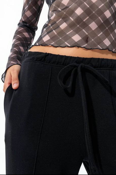 Women’s Flare-leg Jersey Joggers - Image 4