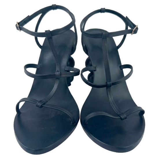 Cult Gaia Sphere Heel Stilettklack i Svart Läder - Image 2